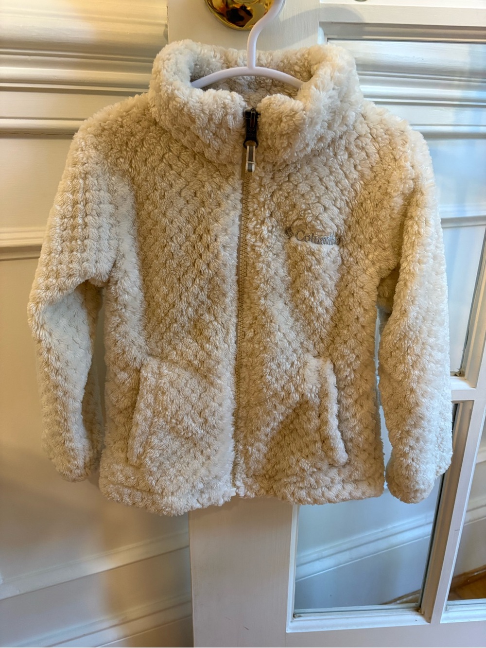 Columbia Kids Cream Sherpa Puffer Jacket
